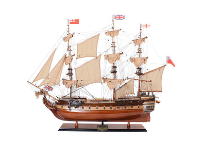 Old Modern Handicrafts HMS Surprise Replica Fully Assembled Model Ship - Museum Quality Ship Model for Home & Office Decoration - 37.0L x 12.0W x 31.0H Inches