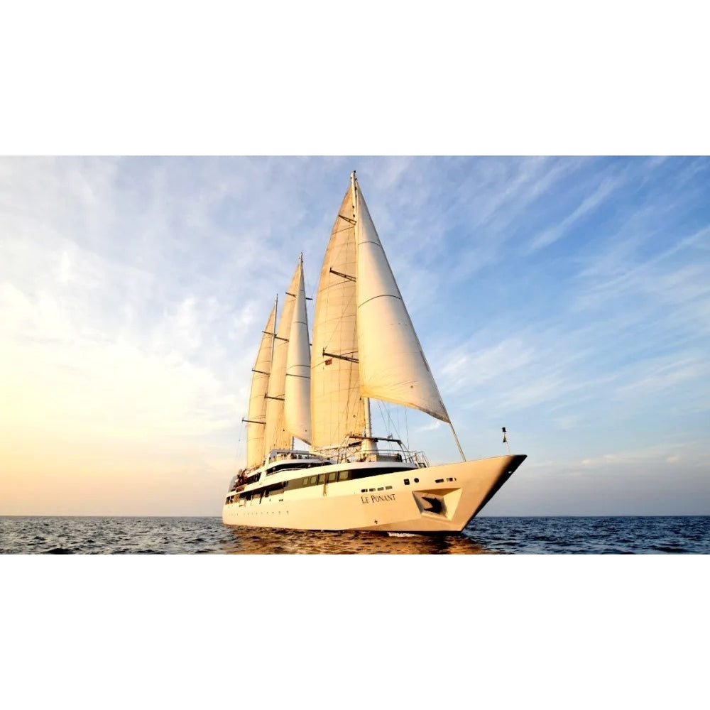 French Le Ponant (Ponant Fleet) 36 Inches Ship Model