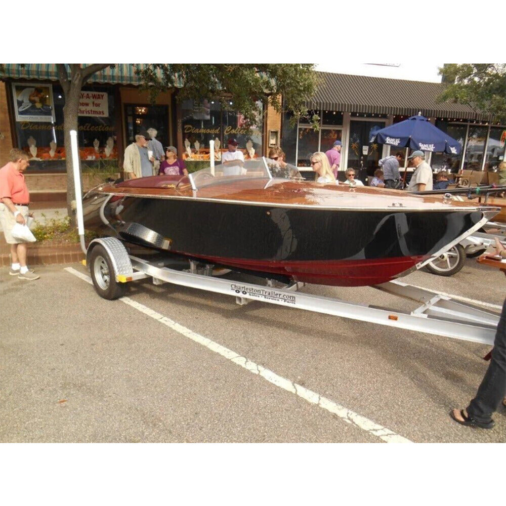 Deep V fishing boat outboard - 30 inches boat model
