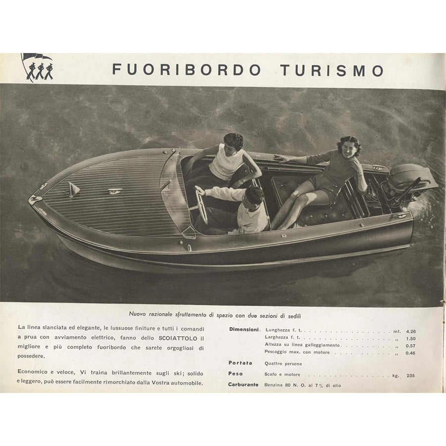 Riva Scoiattolo 14 - 30 inches boat model
