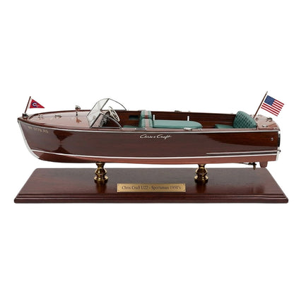 Chris Craft U22 - Sportsman 1950's - 30 inches boat model