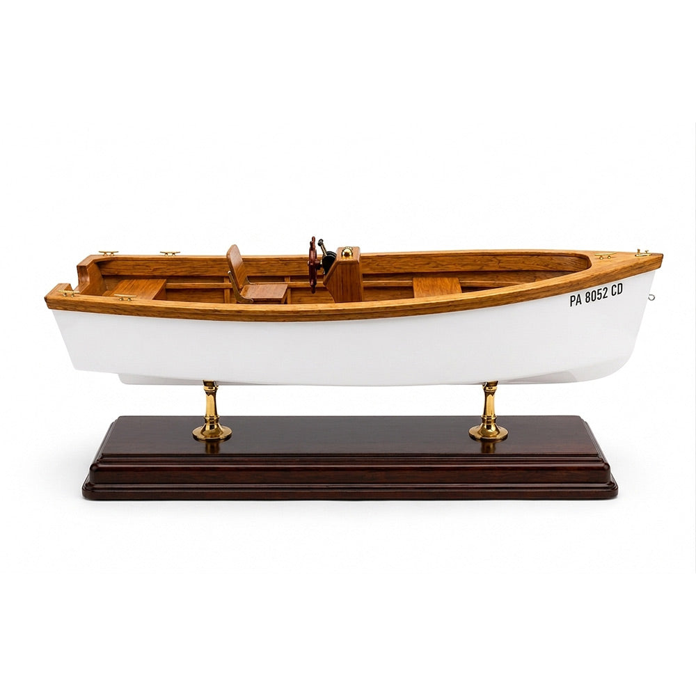 Flat-Bottomed Skiff - 30 inches boat model
