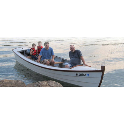 Flat-Bottomed Skiff - 30 inches boat model