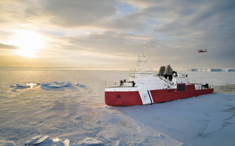 Polar Sentinel 30 inches Icebreaker Model