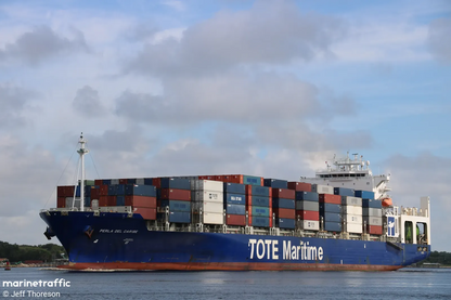 Perla del Caribe 30 inches Container Ship Model