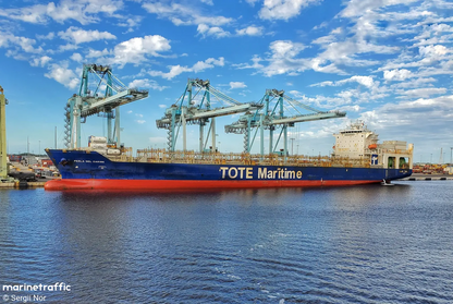 Perla del Caribe 36 inches Container Ship Model