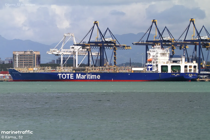 Perla del Caribe 36 inches Container Ship Model