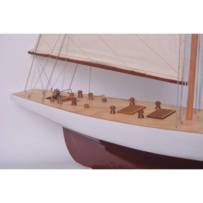 Constellation Painted Large Sailboat Schooner Yacht Model