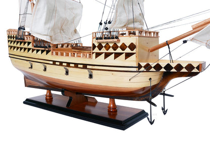 Majestic Mayflower Combo: A Model Ship and Iconic T-Shirt