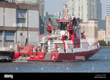 Three Forty Three (Ranger 4200-class fireboat) 36 Inches Ship Model