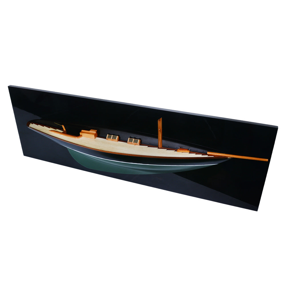 Maquette de Bateau Demi-Coque Pen Duick Faite Main