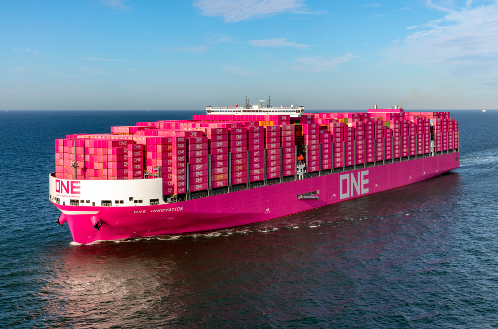 ONE Innovation 30 inches Container Ship Model