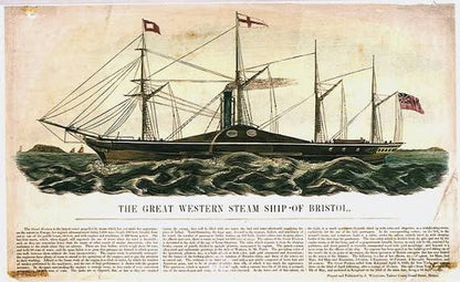 SS Great Britain Steamship 30 inches boat model