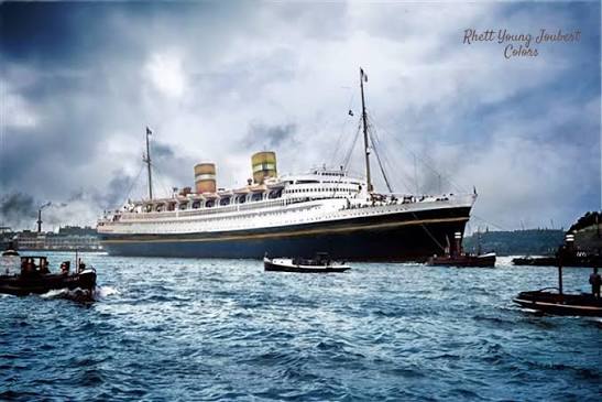 SS Nieuw Amsterdam 36 inches boat model