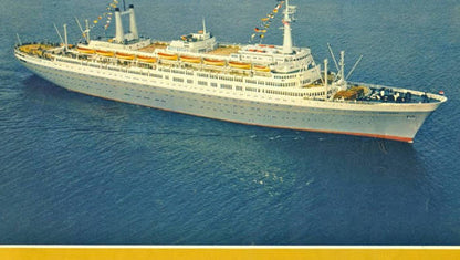 SS Rotterdam 36 inches boat model
