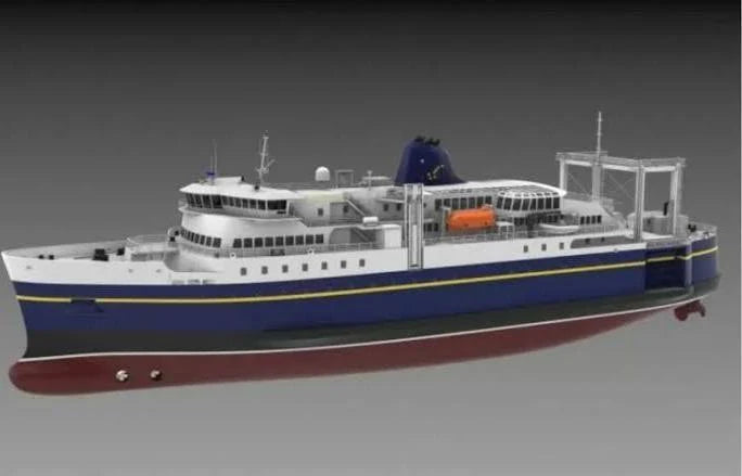 Tustumena 36 inches Ferry Model