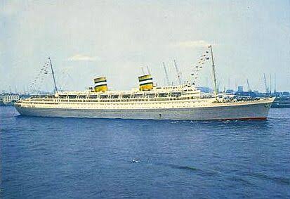 SS Nieuw Amsterdam 36 inches boat model