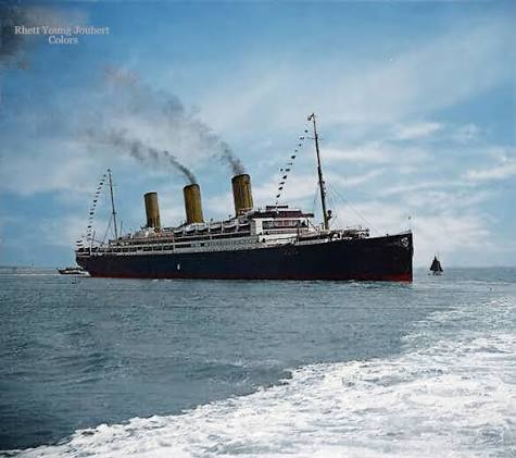 SS Vaterland (1913) Ocean Liner 36 inches boat model