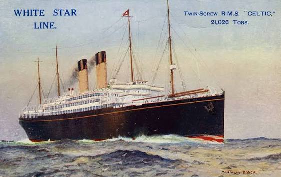 RMS Celtic 30 inches boat model