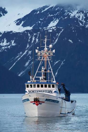 FV Northwestern 36 inches fishing boat model