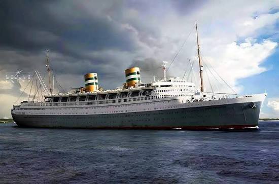 SS Nieuw Amsterdam 36 inches boat model