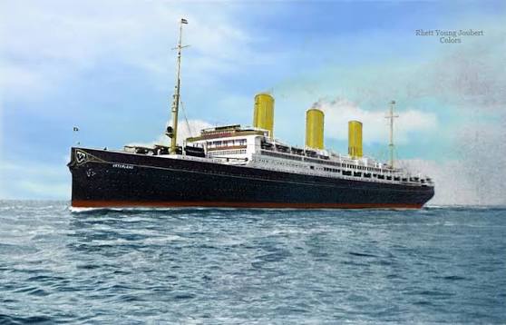SS Vaterland (1913) Ocean Liner 36 inches boat model