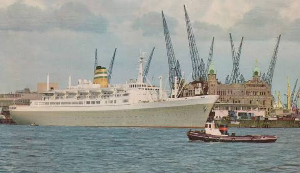 SS Statendam (1957) 36 inches boat model