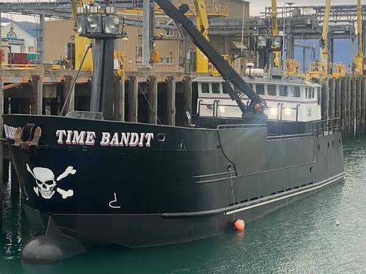 F/V Time Bandit 30 inches fishing boat model