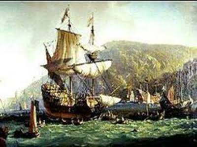1623 Anne Tall 36 inches Ship Model