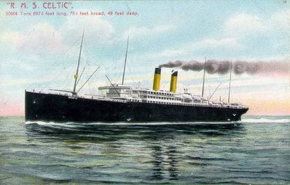 RMS Celtic 36 inches boat model