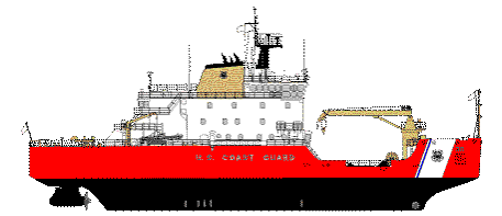 USCGC Mackinaw (WLBB-30) 36 Inches Ship Model
