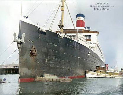 SS Vaterland (1913) Ocean Liner 36 inches boat model