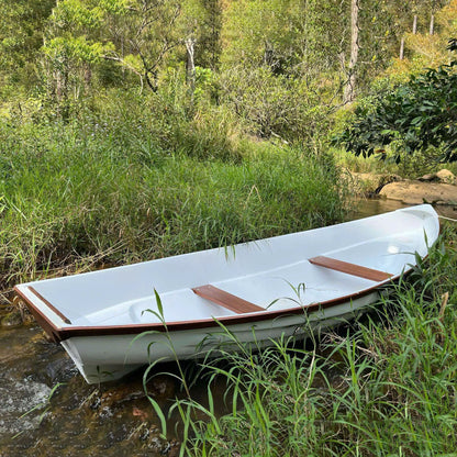 Swansea - Small composite Row Boat Canoe 10ft