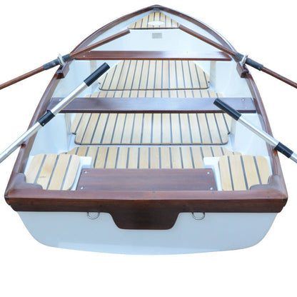 11.5 ft Composite whitehall dinghy with teak accent