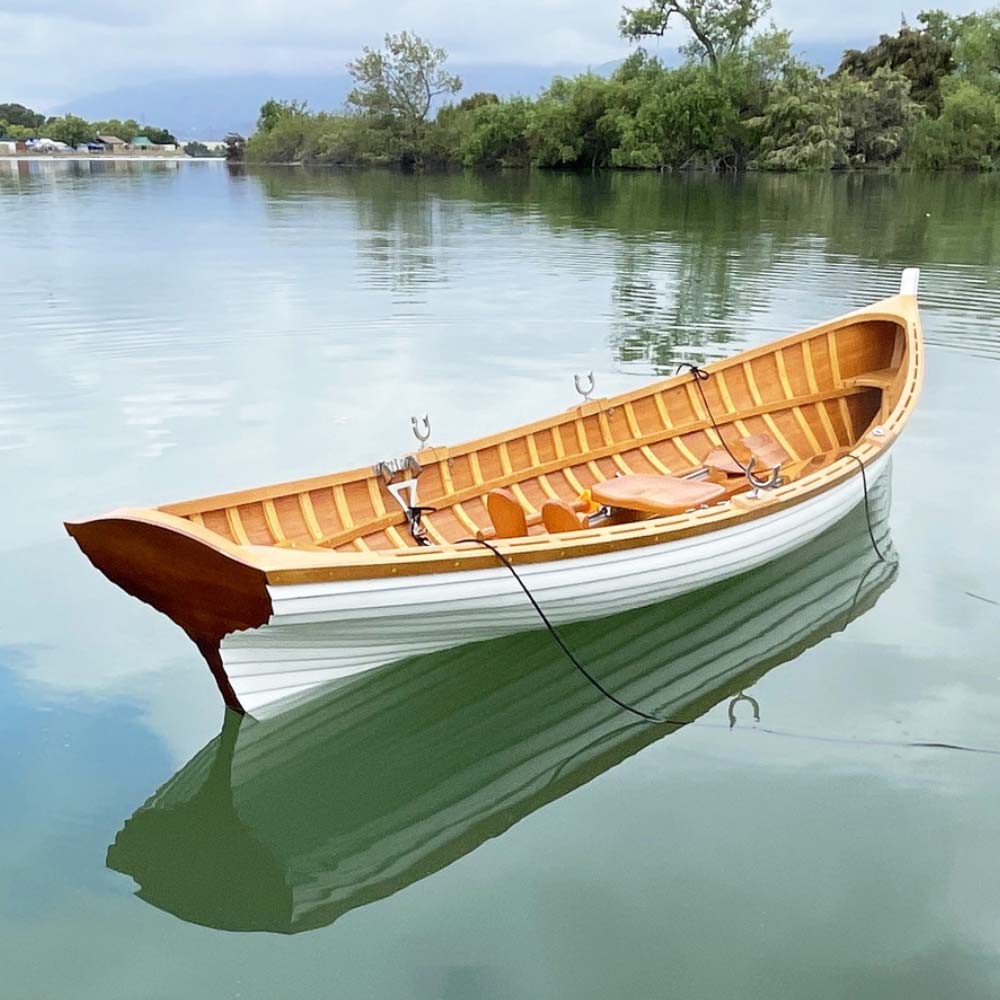 Custom Rowing Boat Wooden Sliding Seat