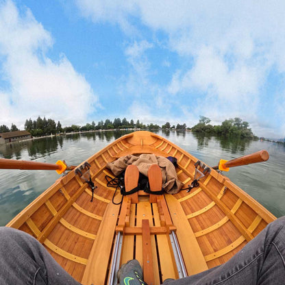 Custom Rowing Boat Wooden Sliding Seat