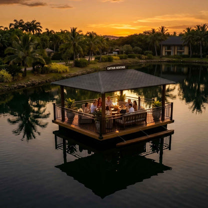 Rectangular Floating Lounge