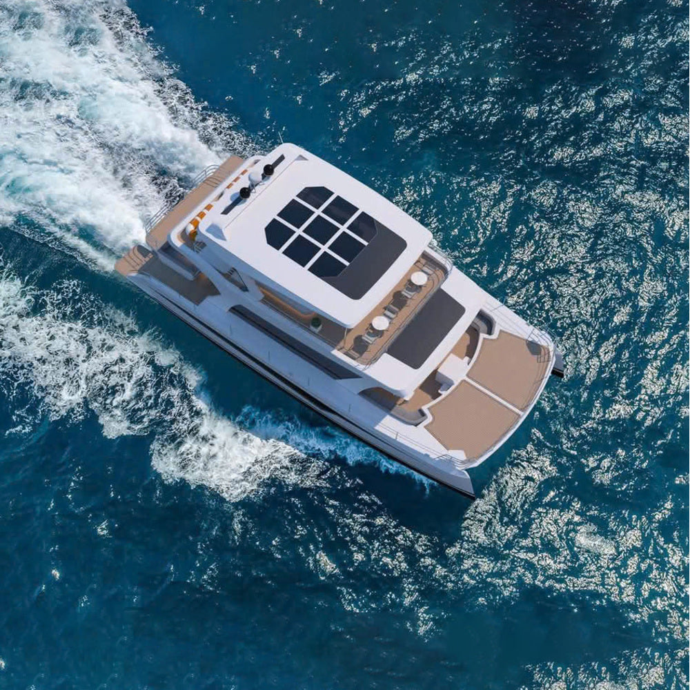 MOTOR YACHT 56ft Custom Build & Factory Visit with Luxury Travel Experience