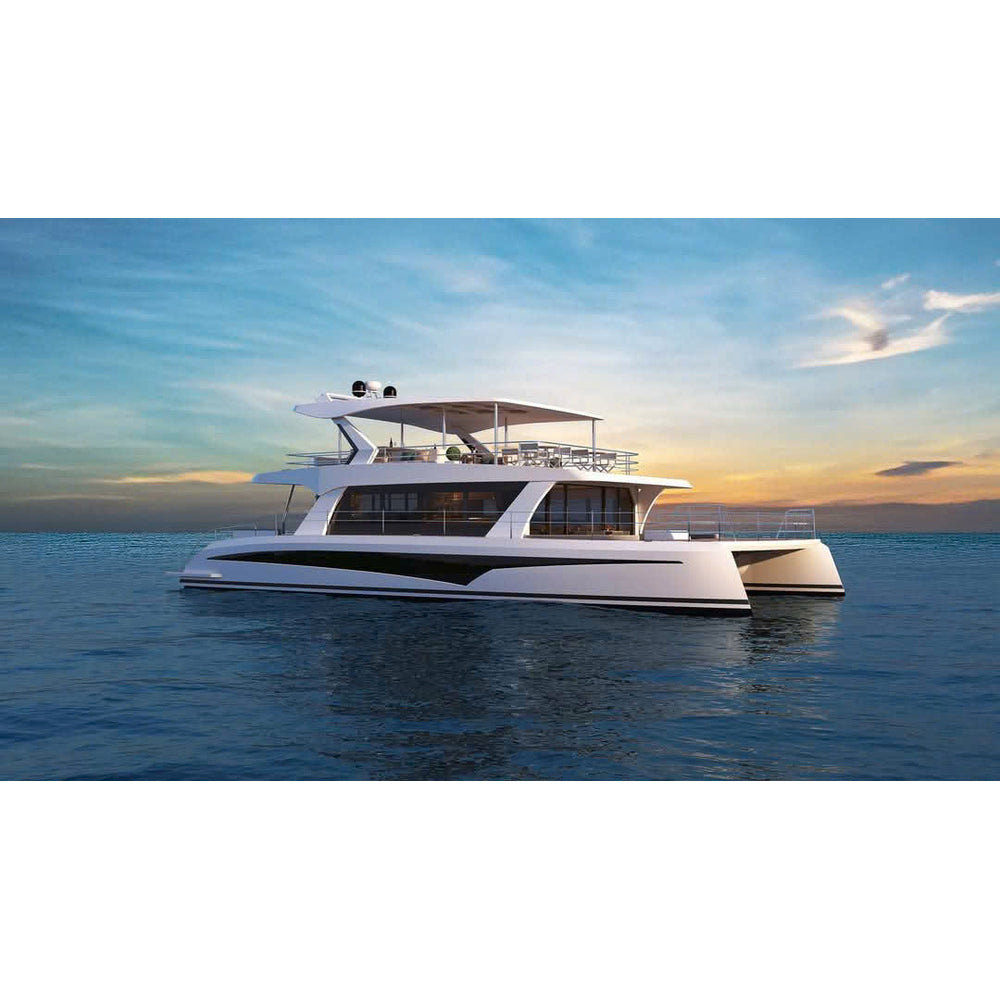 MOTOR YACHT 56ft Custom Build & Factory Visit with Luxury Travel Experience