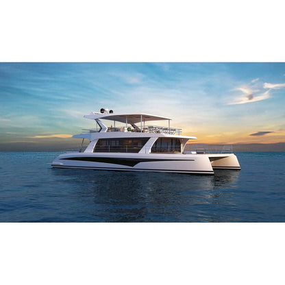 MOTOR YACHT 56ft Custom Build & Factory Visit with Luxury Travel Experience