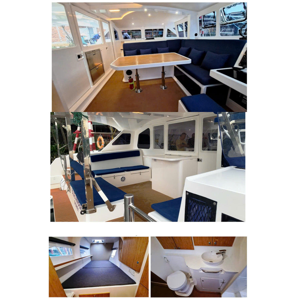 SAILING YACHT 47ft Custom Build & Factory Visit with Luxury Travel Experience