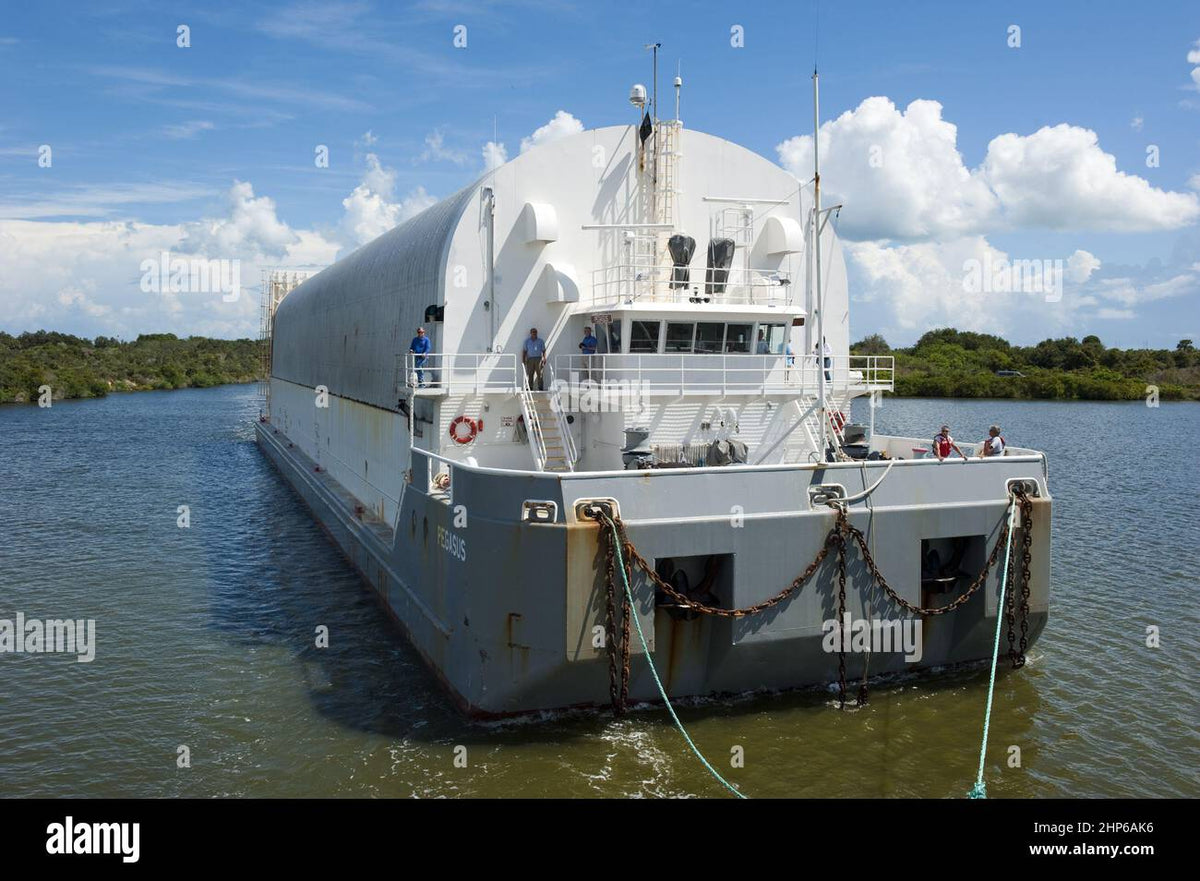 Pegasus Barge (NASA Vessel) 30 Inches Ship Model