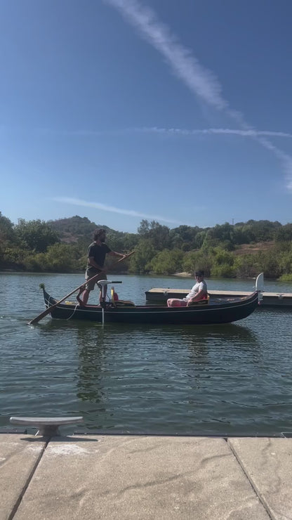 Venetian Gondola Wooden Boat 15ft