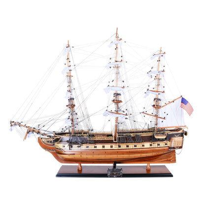 USS Constitution Large With Floor Display Case