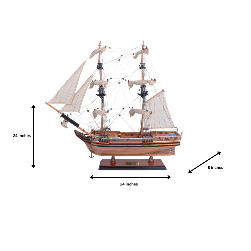Le modèle de grand voilier El Cazador Captain Line