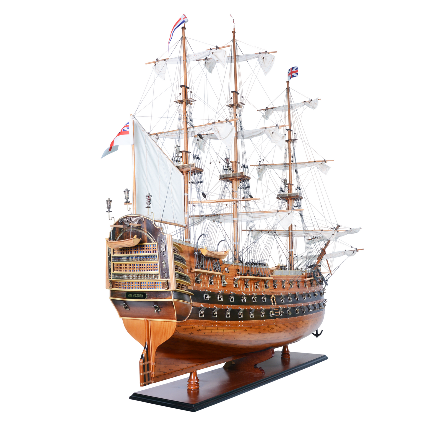 HMS Victory Xl War Ship Model Fleet Admiral Line Limited Edition