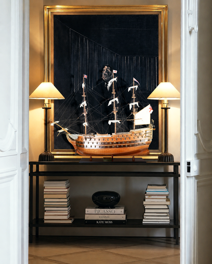 HMS Victory Xl War Ship Model Fleet Admiral Line Limited Edition
