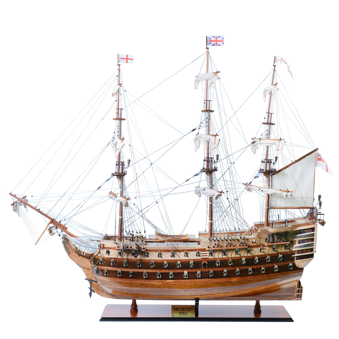 Maquette du navire de guerre HMS Victory XL, collection « Fleet Admiral Line Limited Edition »