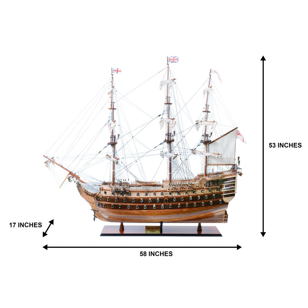 Ultimate HMS Victory Combo: A Model Ship and Classic Hat