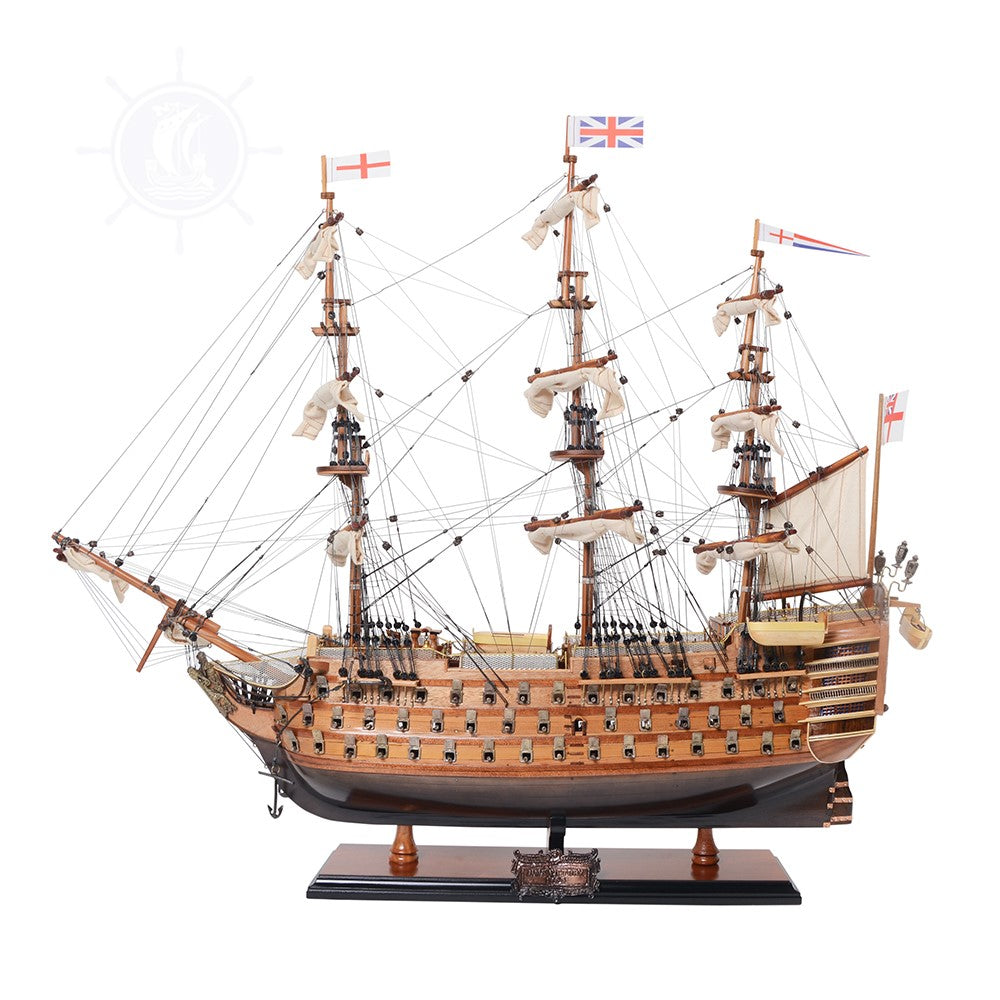 HMS VICTORY MODEL SHIP MID SIZE | Museum-quality | Fully Assembled Wooden Ship Models
